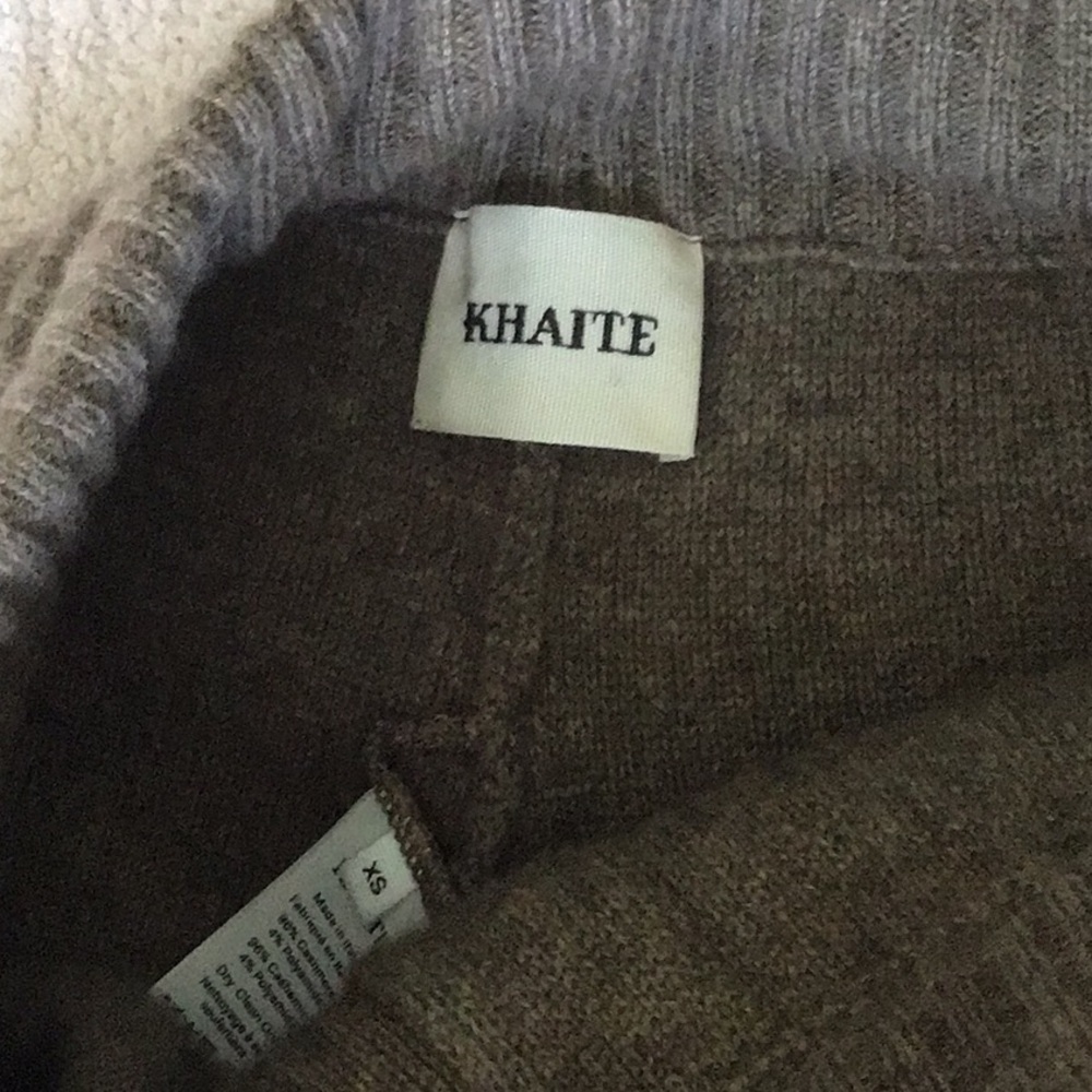 Khaite Kev Cashmere Blend Shorts - image 3